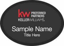 (image for) Keller Williams Preferred Partners Black Oval Executive Badge