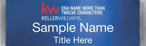 (image for) Keller Williams Realty Logo 5 Small Meridian Blue Badge