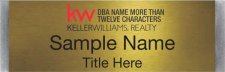 (image for) Keller Williams Realty Logo 4 Small Meridian Gold Badge