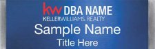 (image for) Keller Williams Realty Logo 3 Small Meridian Blue Badge