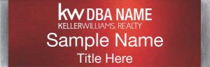 (image for) Keller Williams Realty Logo 3 Small Meridian Red Badge