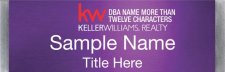 (image for) Keller Williams Realty Logo 4 Small Meridian Purple Badge