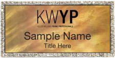 (image for) Keller Williams Young Professionals Silver Bling Gold Pearl Badge