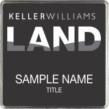 (image for) Keller Williams Land Black Square Executive Badge