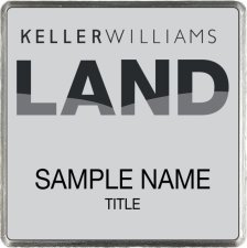 (image for) Keller Williams Land Silver Square Executive Badge