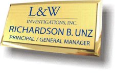 (image for) L and W Investigations Executive Gold