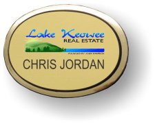 (image for) Lake Keowee Real Estate Gold Executive Oval Badge