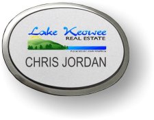(image for) Lake Keowee Real Estate Silver Executive Oval Badge