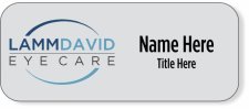 (image for) Lamm David Eyecare Standard Silver Badge