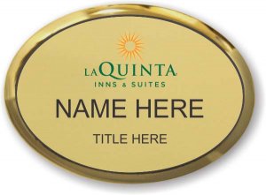 (image for) La Quinta Gold Executive Oval Badge