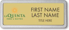 (image for) La Quinta Inns & Suites Gold Pebbled Frame Prestige Badge