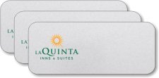 (image for) La Quinta Silver Logo Only Badge - Pack of 25