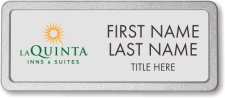 (image for) La Quinta Inns & Suites Silver Pebbled Frame Prestige Badge