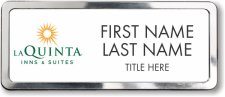 (image for) La Quinta Inns & Suites White Polished Frame Prestige Badge