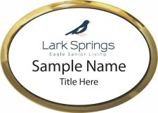 (image for) Lark Springs Oval Executive Gold Other badge