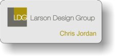 (image for) Larson Design Group Aluminum Badge A