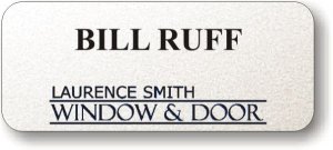 (image for) Laurence Smith Window and Door Silver Badge