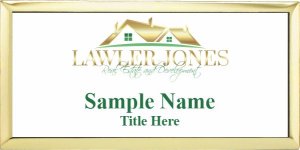 (image for) Lawler-Jones Real Estate Executive Gold Other Badge