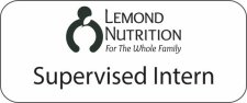 (image for) Lemond Nutrition White Standard Badge