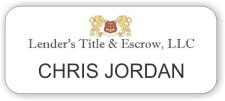 (image for) Lender's Title & Escrow White Badge