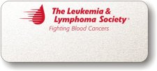 (image for) Leukemia and Lymphoma Society Silver Logo Only Badge