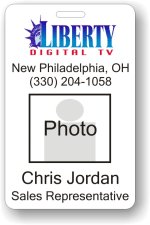 (image for) Liberty Digital TV Photo ID Badge