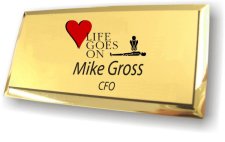 (image for) Life Goes On Executive Gold Badge