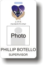 (image for) LIFE Photo ID Badge