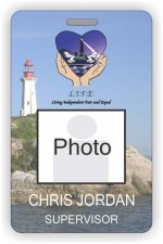 (image for) LIFE Layout 2 Photo ID Badge