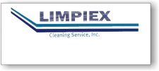(image for) LIMPIEX Cleaning Service White Badge