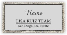 (image for) The Lisa Ruiz Team Real Estate Bling Silver badge