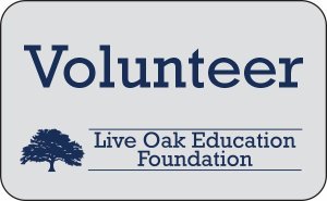 (image for) Live Oak Education Foundation Silver Standard Badge - Volunteer