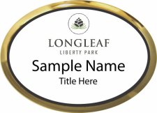 (image for) Longleaf Liberty Park Oval Executive Gold Other badge