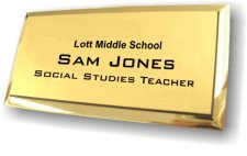 (image for) Lott Middle School Executive Gold Badge