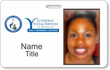 (image for) LSSM - Christian Home Health Care Photo ID Horizontal badge