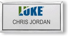 (image for) Luke & Associaes, Inc. Silver Executive Badge