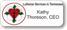 (image for) Lutheran Services in Tennessee White Badge