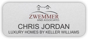 (image for) Zwemmer & Associates Silver Regular Badge