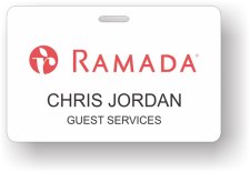 (image for) Ramada Logo A ID White Badge