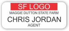 (image for) Maggie Dutton SF Agency Standard White badge