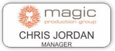 (image for) Magic Production Group White Badge