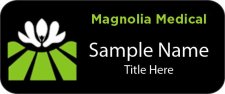 (image for) Magnolia Medical Standard Black Badge