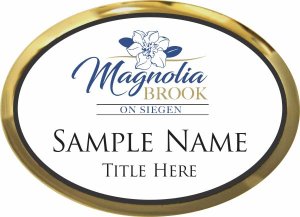 (image for) Magnolia Brook Oval Executive Gold Other badge