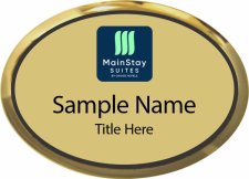 (image for) MainStay Suites Gold Oval Executive Badge