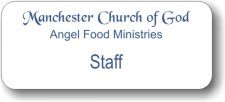 (image for) Manchester Church of God White Badge