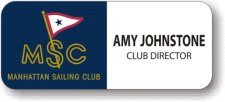 (image for) Manhattan Sailing Club Full Color Badge