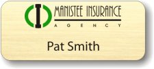 (image for) Manistee Insurance Center Gold Badge