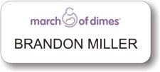 (image for) March of Dimes White Badge