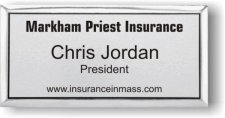 (image for) Markham Priest Insurance Executive Silver Badge