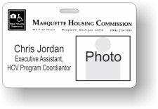 (image for) Marquette Housing Commission Photo ID Badge